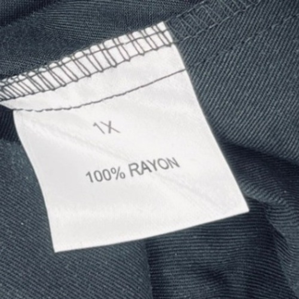 Jane + Delancey Wide Leg Cropped Culottes Pants Size 1X Black Elastic Waist NWT - Picture 6 of 7